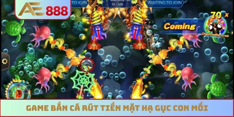 Game bắn cá rút tiền mặt hạ gục con mồi